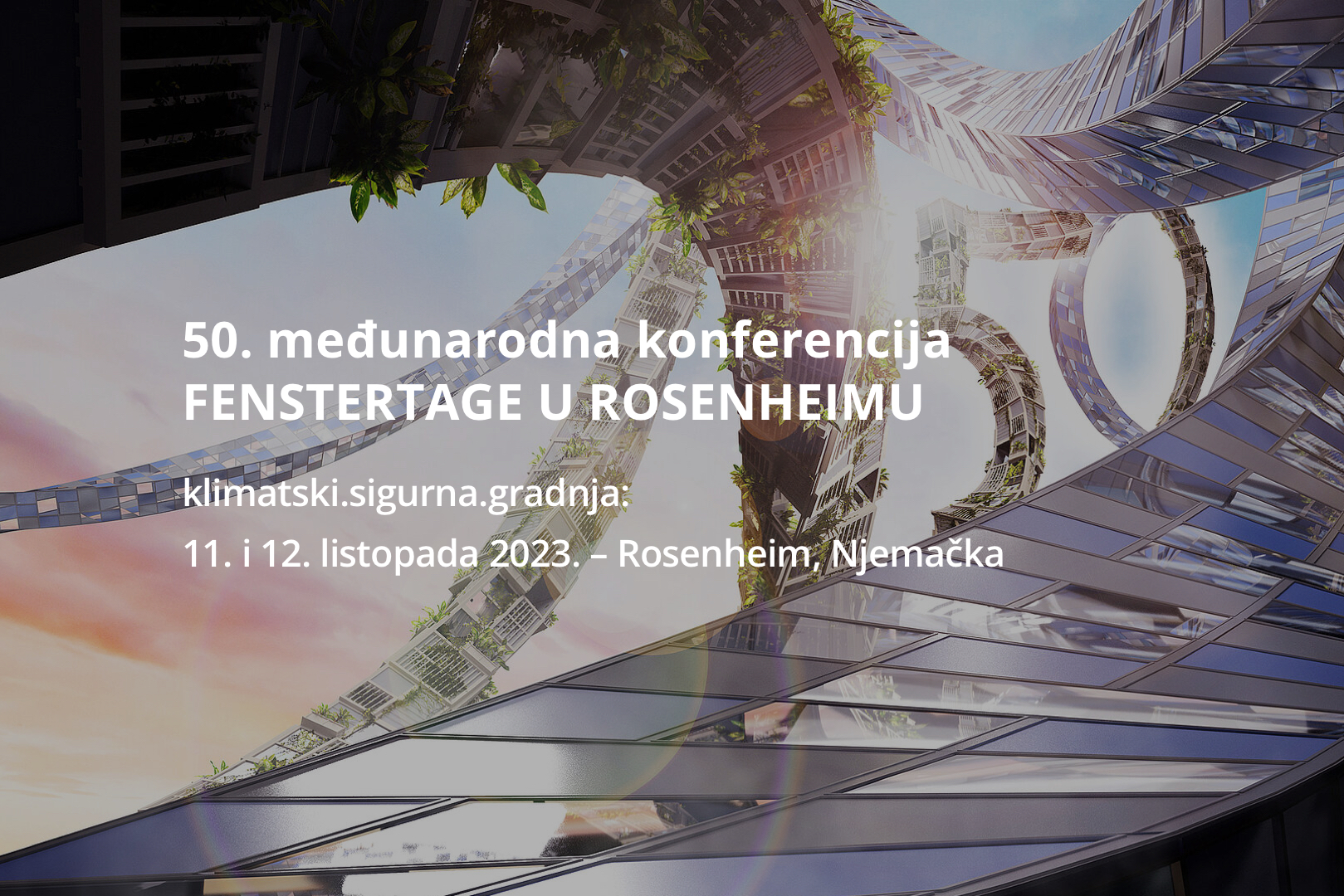 50. međunarodna konferencija FENSTERTAGE U ROSENHEIMU